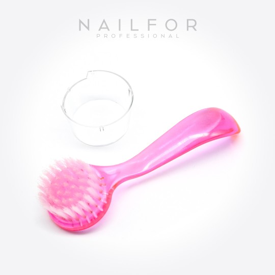 nail accessories, nails nail art high quality ROUND BRUSH for nails PINK Nailfor €1.00 Nailfor