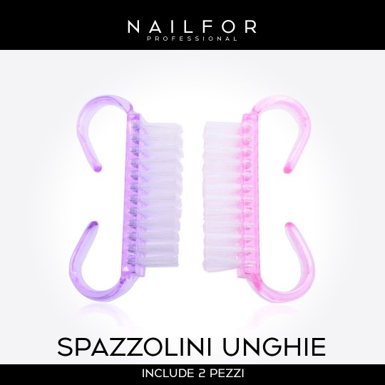 accesorios para uñas, nails de alta calidad nail art PINCELES PARA UÑAS - 2 piezas Nailfor 1,99 € Nailfor