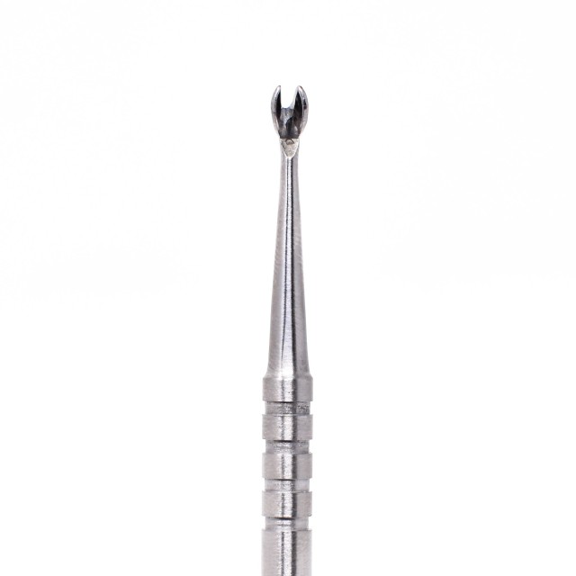 accessoires pour ongles, nails nail art haute qualité Pousse cuticules professionnel DOUBLE POINTE acier inoxydable Nailfor 4...