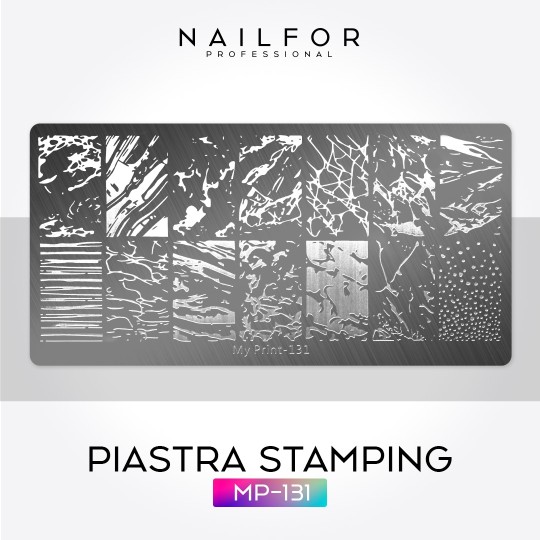 nail art decoration nail reconstruction Stamping PLATE MP-131 Nailfor €4.99