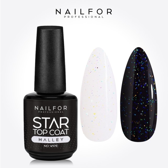 STAR Top Coat HALLEY - 15ml Sealing No Wipe