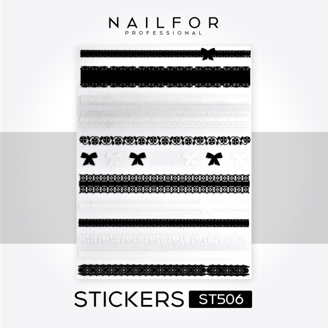 decorazione nail art ricostruzione unghie STICKERS ADESIVI - ST506 Nailfor 1,99 €