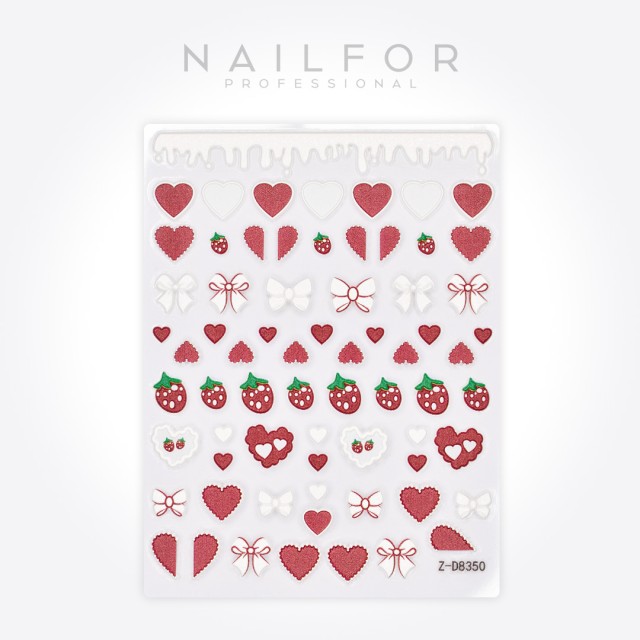 decorazione nail art ricostruzione unghie STICKERS ADESIVI 3D - ST207 Nailfor 2,99 €