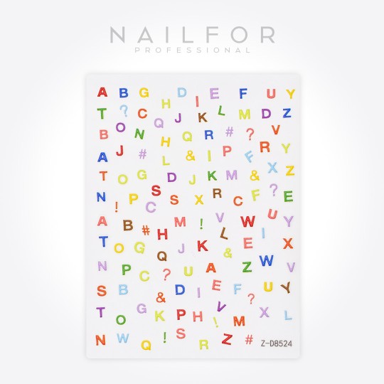 nail art decoration nail reconstruction Stickers 3D ADHESIVES - ST211 Nailfor €2.99