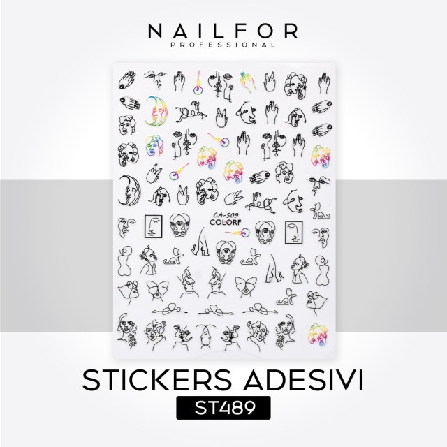 STICKERS ART - ST489