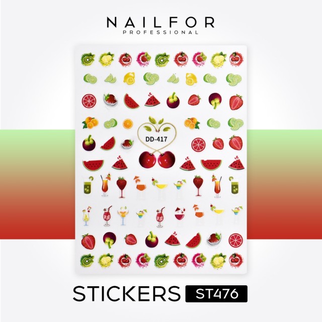 FRUIT STICKERS - ST476