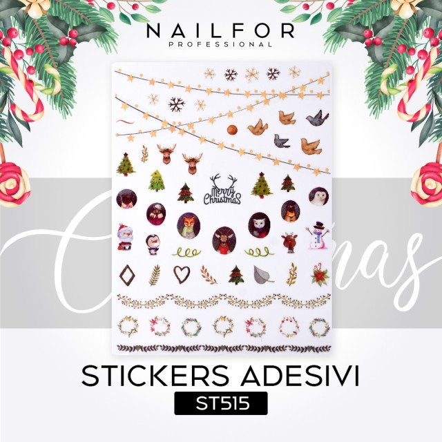 CHRISTMAS STICKERS - ST515 STICKERS