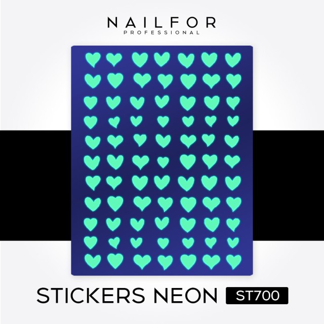 decorazione nail art ricostruzione unghie STICKERS NEON - ST700 Nailfor 2,49 €