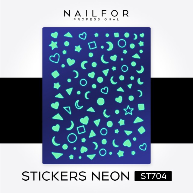 STICKERS NEON - ST704