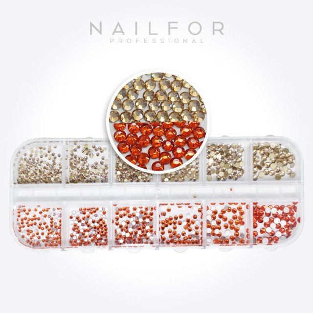 decorazione nail art ricostruzione unghie STRASS DECOMIX - 11 Nailfor 8,99 €