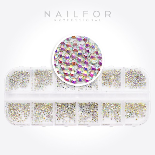 decorazione nail art ricostruzione unghie STRASS DECOMIX - 13 Nailfor 8,99 €