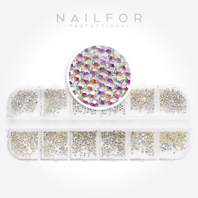 Décoration nail art reconstruction d'ongles Strass Decomix - 13 Nailfor 8,99 €