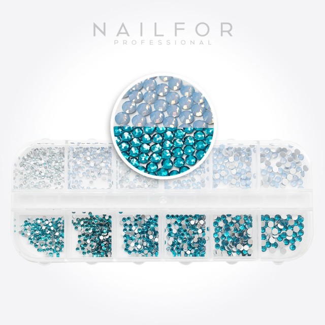 decorazione nail art ricostruzione unghie STRASS DECOMIX - 2 Nailfor 8,99 €
