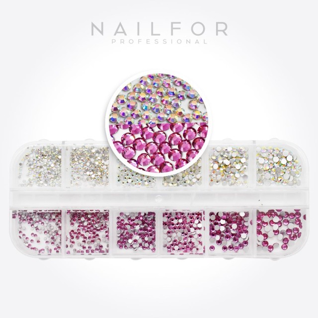 decorazione nail art ricostruzione unghie STRASS DECOMIX - 5 Nailfor 8,99 €