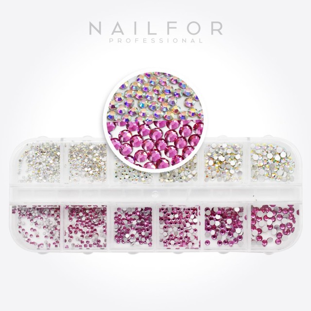 Decoración nail art , reconstrucción de uñas Strass Decomix - 5 Nailfor 8,99 €