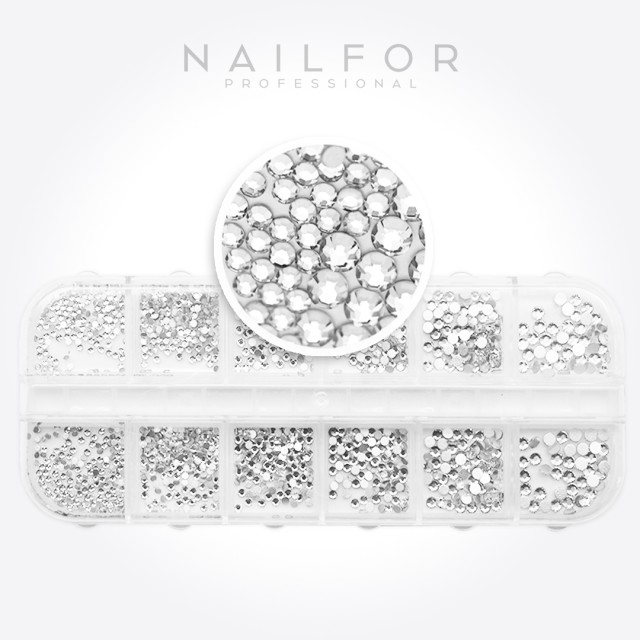 Decoración nail art , reconstrucción de uñas Strass Decomix - H820 Nailfor 7,99 €