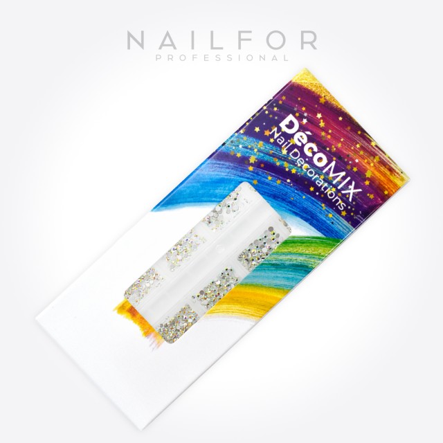 decorazione nail art ricostruzione unghie STRASS DECOMIX - H821 Nailfor 7,99 €