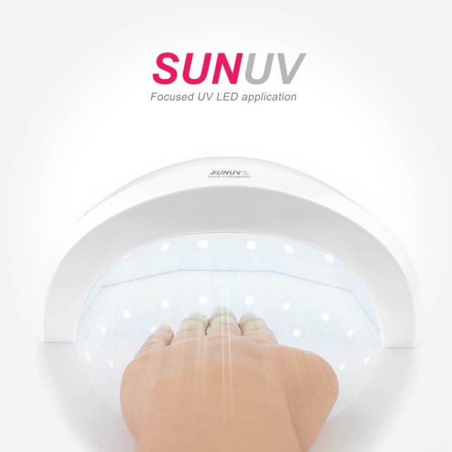 apparecchiature unghie ricostruzione: SUNUV 1 - Lampada UV LED 48W con Timer, sensore automatico 32,99 €