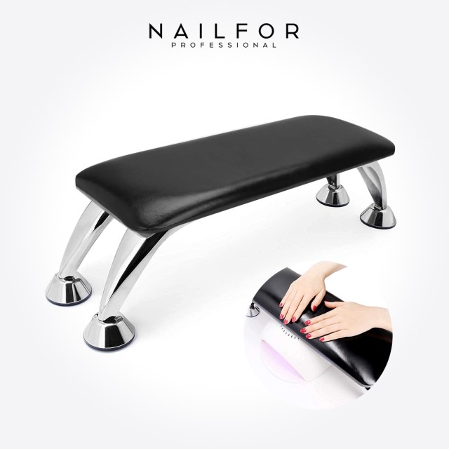 accessori per unghie, nails nail art alta qualità SUPPORTO POGGIAMANI ECOPELLE - NERO Nailfor 39,99 € Nailfor