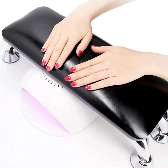 nail accessories, nails nail art high quality ECO-LEATHER HAND REST SUPPORT - BLACK Nailfor €39.99 Nailfor