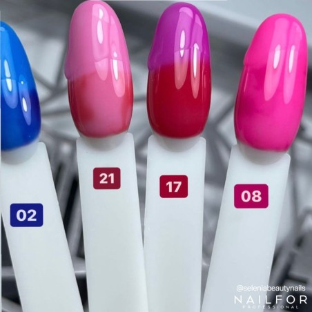 Vernis à ongles semi-permanent couleur : Thermos VERNIS À ONGLES SEMI-PERMANENT 08TH Nailfor 8,99 € Vernis à ongles semi-permanent couleur : Thermos VERNIS À ONGLES SEMI-PERMANENT 08TH Nailfor 8,99 €