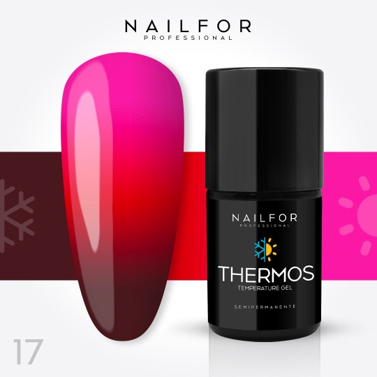 Semi-permanent nail polish color: Thermos SEMI-PERMANENT NAIL POLISH 17TH Nailfor €8.99