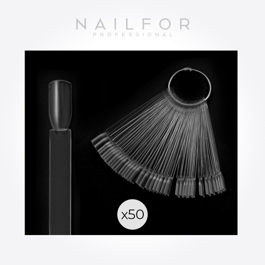 accesorios para uñas, nails nail art alta calidad Tips Basic RING MATT - 50 piezas Nailfor 4,99 € Nailfor
