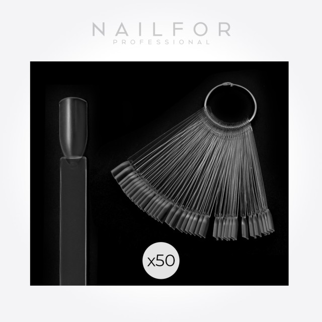 accessori per unghie, nails nail art alta qualità TIPS ANELLO BASIC OPACIZZATO - 50pz Nailfor 4,99 € Nailfor