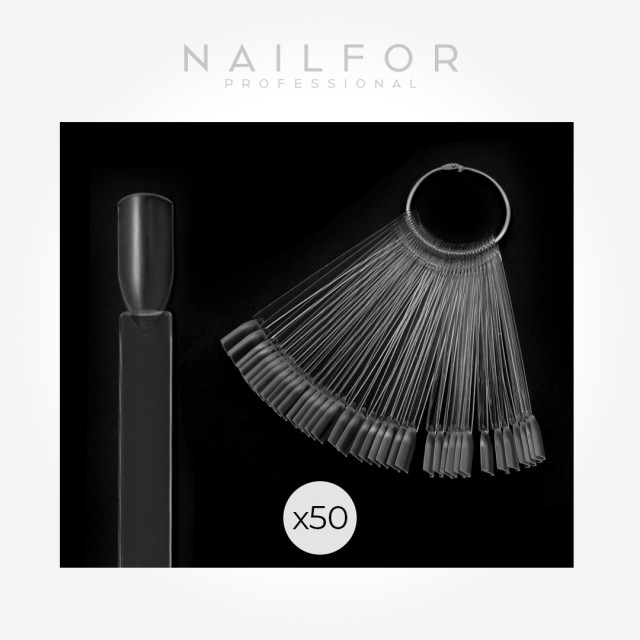 Accessoires pour ongles, nails nail art haute qualité Tips Basic RING MATT - 50pcs Nailfor 4,99 € Nailfor