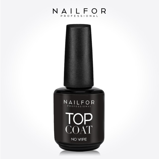 Gel per unghie ricostruzione TOP COAT senza dispersione - 15ml Nailfor 11,99 €