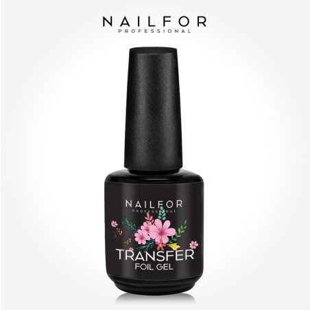decorazione nail art ricostruzione unghie TRANSFER GEL FOIL 15ml Nailfor 11,49 €