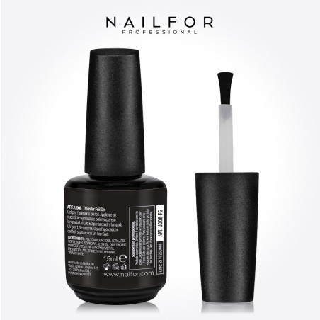 decorazione nail art ricostruzione unghie TRANSFER GEL FOIL 15ml Nailfor 11,49 €