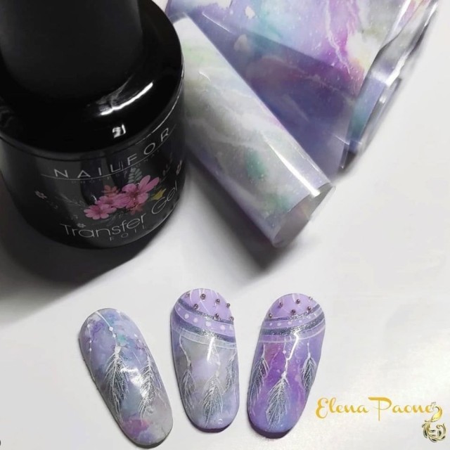 nail art decoration nail reconstruction Transfer gel foil 15ml Nailfor €9.99