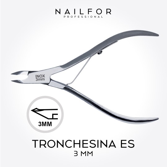 PINCE EN ACIER INOX 3mm-ES