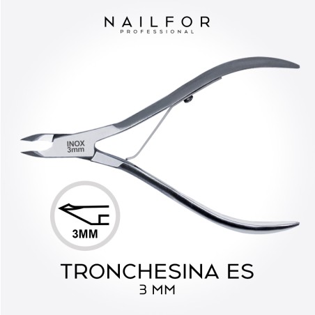 PINCE EN ACIER INOX 3mm-ES