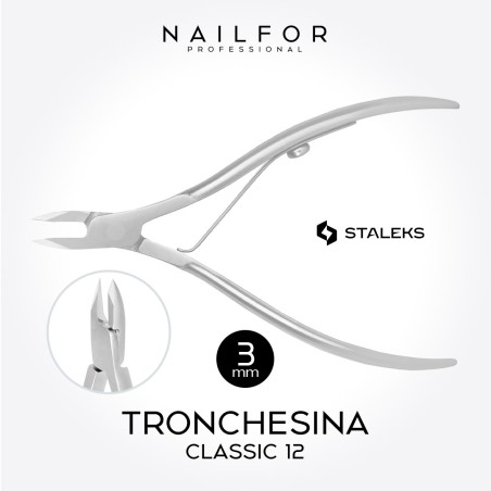 COUPE-CUTICULES STALEKS CLASSIC 12 - 3mm