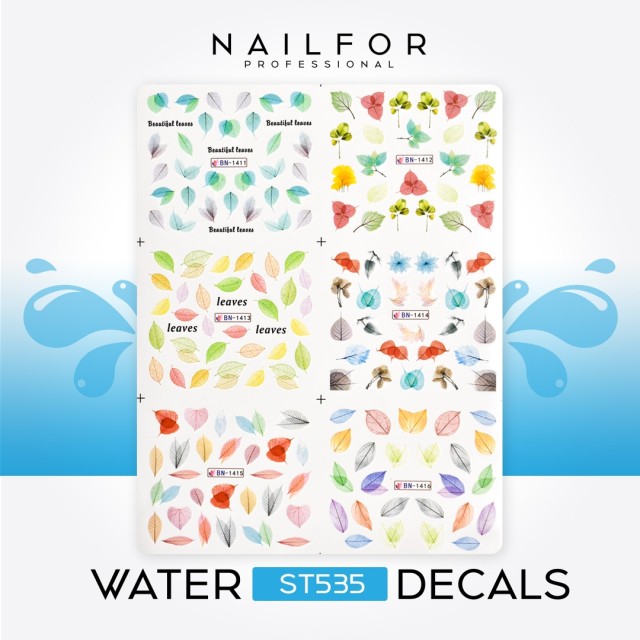 WATER DECALS TATTOO - ST535