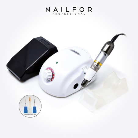 Équipement de reconstruction des ongles : PERCEUSE PROFESSIONNELLE White Power - 35 000 tr/min BLANC 65 W HAUTE QUALITÉ 125,99 €
