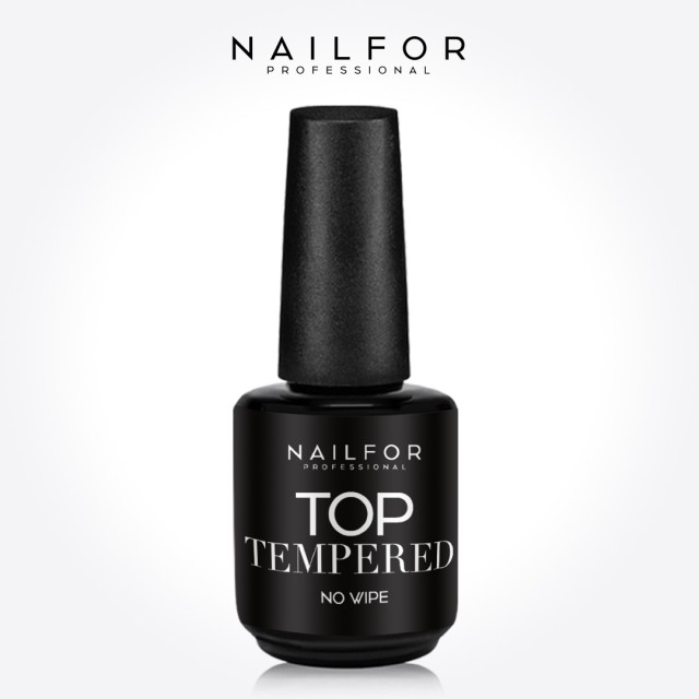 Gel per unghie ricostruzione TOP TEMPERED 15ml - Sigillante No Wipe Nailfor 12,99 €