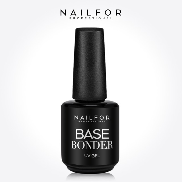 Semipermanente smalto colore per unghie: Base Bonder Gel - 15ml Nailfor 9,99 €