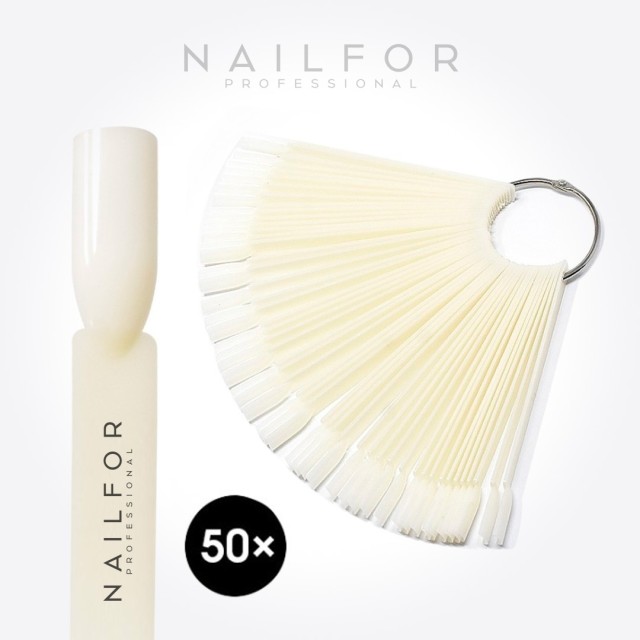 accessori per unghie, nails nail art alta qualità TIPS ANELLO BASIC NATURALE - 50pz Nailfor 4,99 € Nailfor