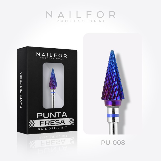 accessori per unghie, nails nail art alta qualità Punta Carbide - PU008 Nailfor 13,99 € Nailfor