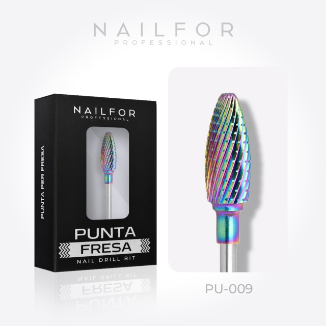 accessori per unghie, nails nail art alta qualità Punta Carbide - PU009 Nailfor 18,99 € Nailfor