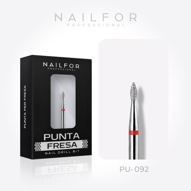 accessori per unghie, nails nail art alta qualità Punta Diamantata - PU092 Nailfor 4,99 € Nailfor