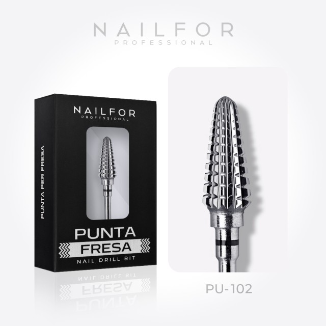 accessori per unghie, nails nail art alta qualità Punta Carbide BIT 4in1 - PU102 Nailfor 15,99 € Nailfor