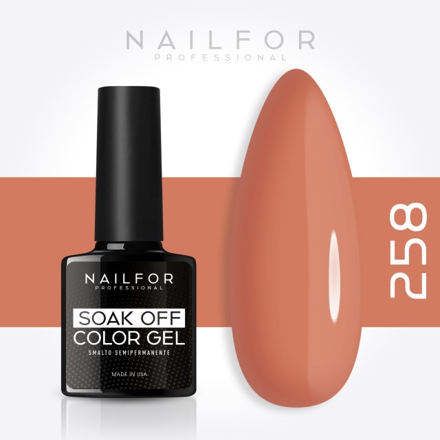 Slimline semi-permanent gel nail polish 258-S