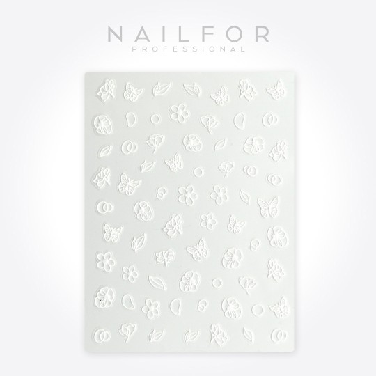 Decoración nail art , reconstrucción de uñas, Stickers ADHESIVAS - ST671 Nailfor 1,99 €