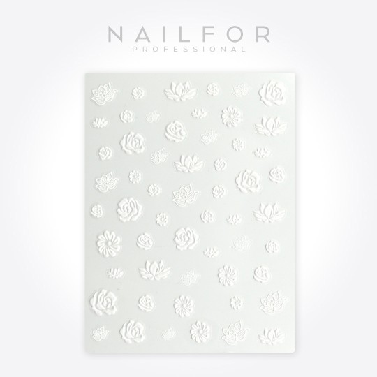 Decoración nail art , reconstrucción de uñas, Stickers ADHESIVAS - ST672 Nailfor 1,99 €