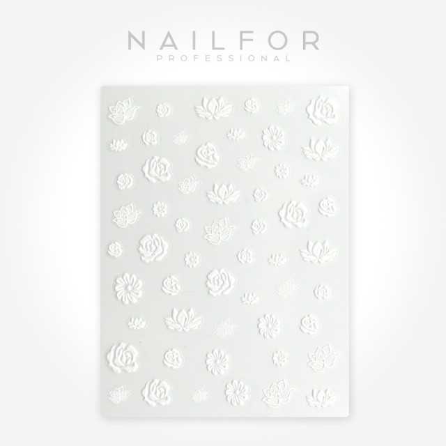 Décoration nail art reconstruction ongulaire Stickers ADHÉSIFS - ST672 Nailfor 1,99 €