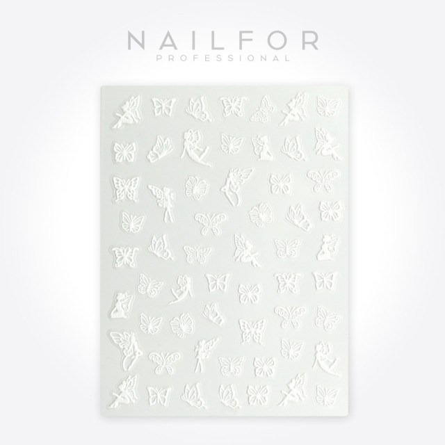 Décoration nail art reconstruction ongulaire Stickers ADHÉSIFS - ST673 Nailfor 1,99 €